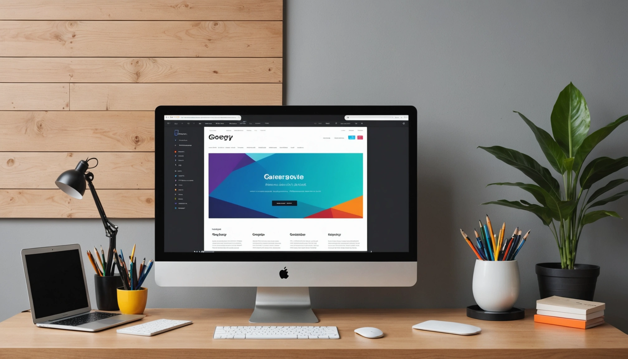 conception du site web